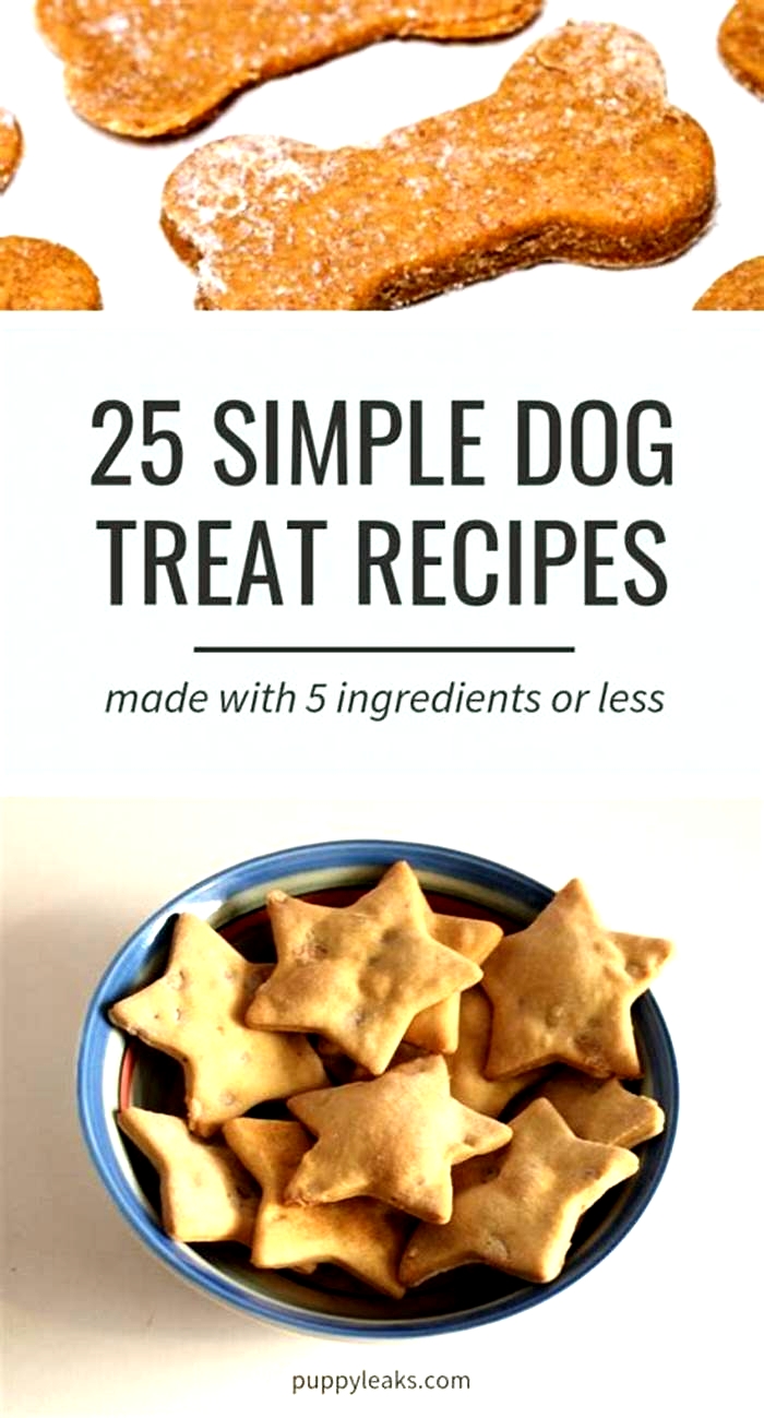 3 ingredient dog treats without peanut butter