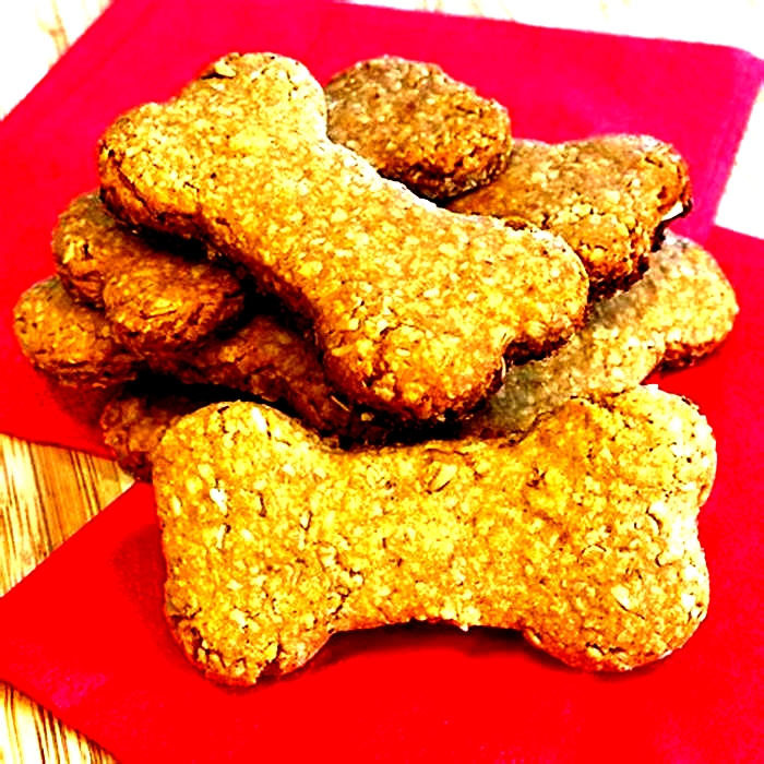 dog cookies recipe oatmeal