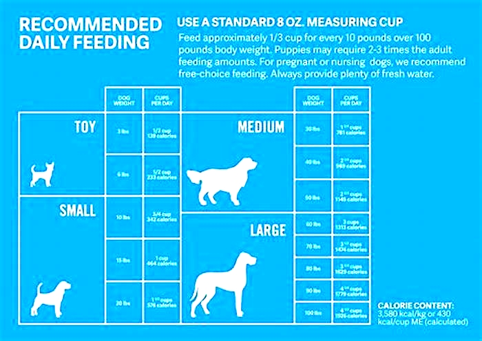 dog food calculation formula