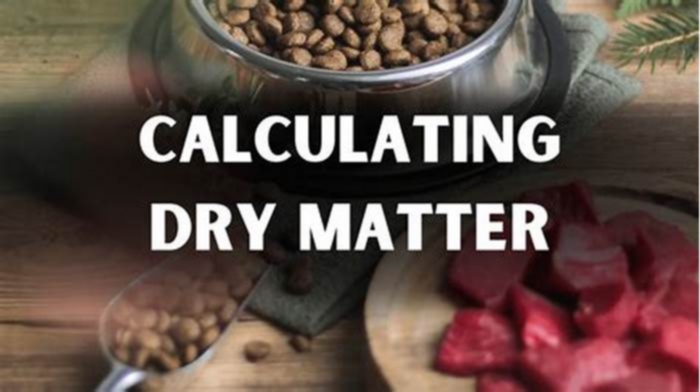 dry matter carb calculator