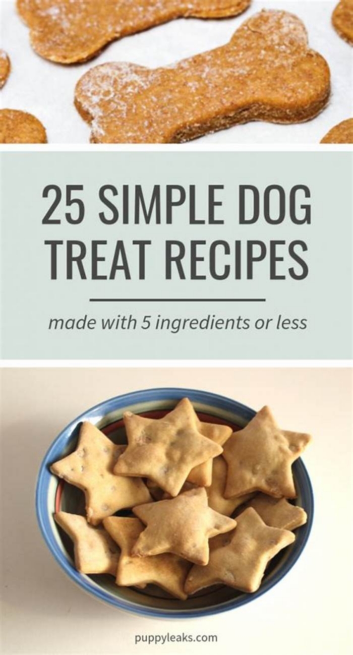 healthy dog treats recipe without peanut butter