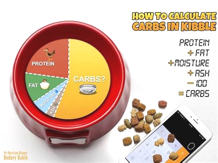 how much carbs should be in dog food