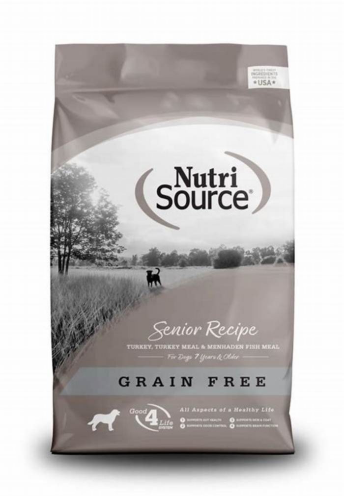 nutrisource grain free senior dog food