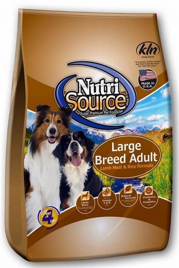 nutrisource lamb and rice large breed