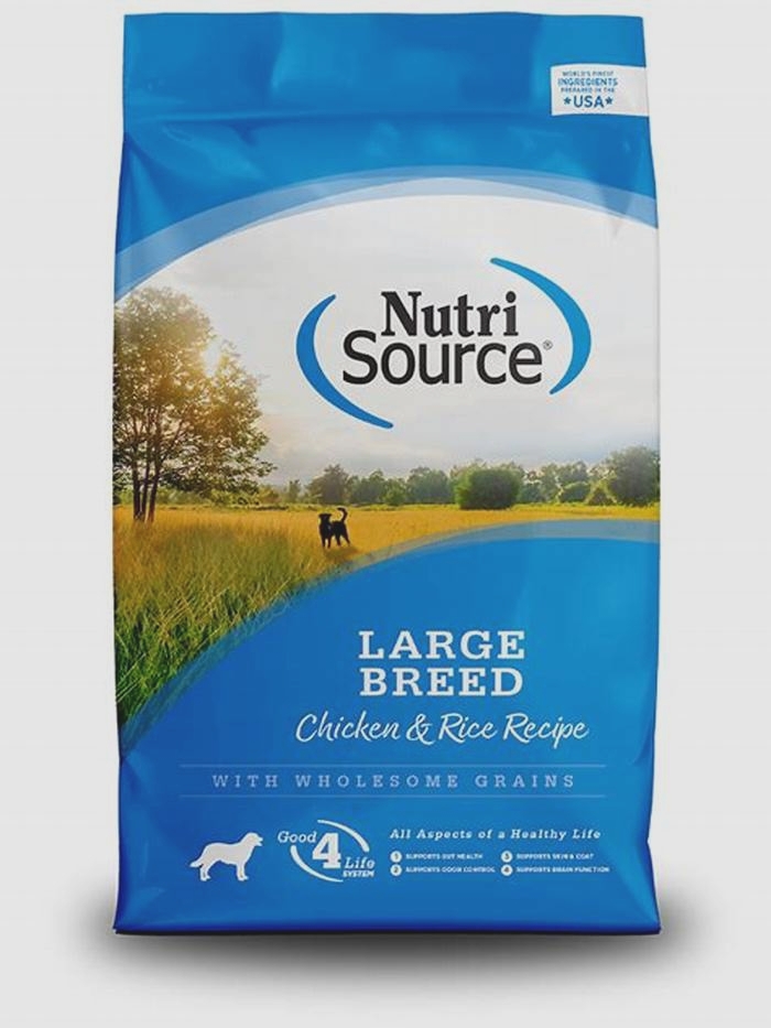 nutrisource large breed chicken and rice