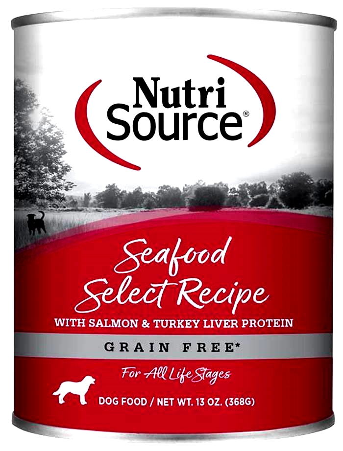 nutrisource seafood select canned dog food