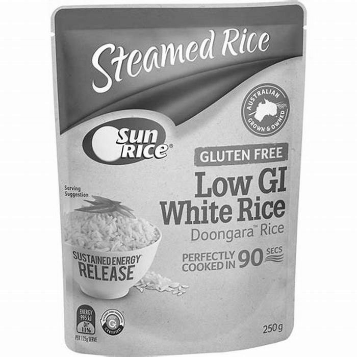 What is the lowest GI rice?