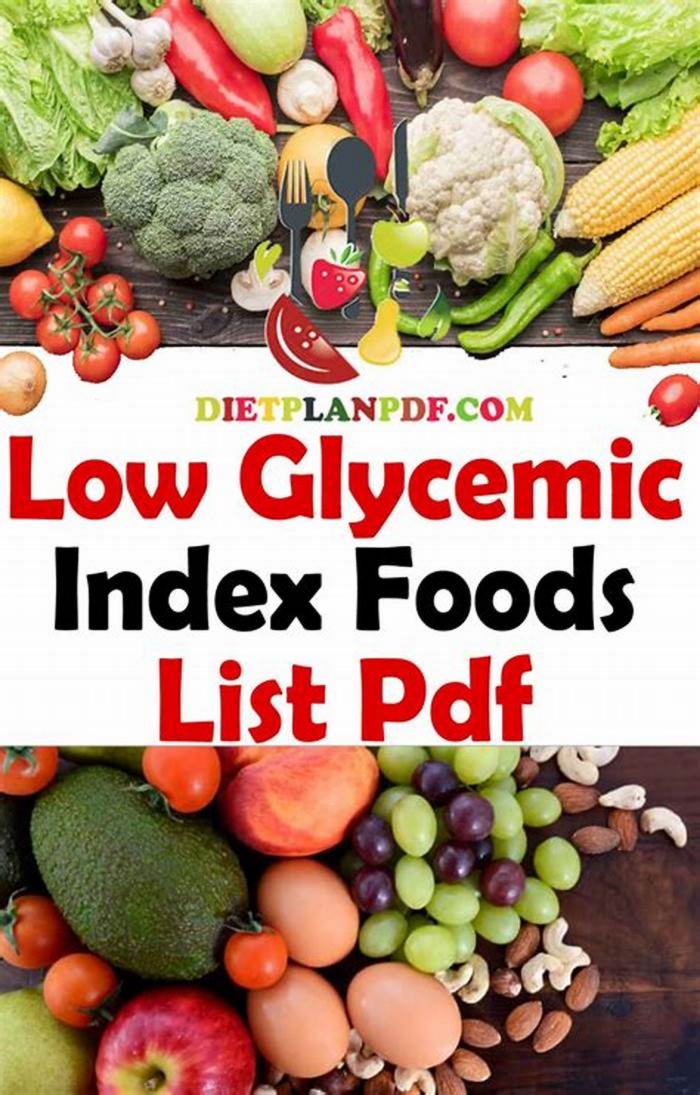 What meals are low on the glycemic index?