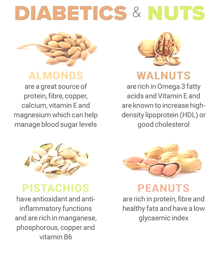 Which nuts should diabetics avoid?